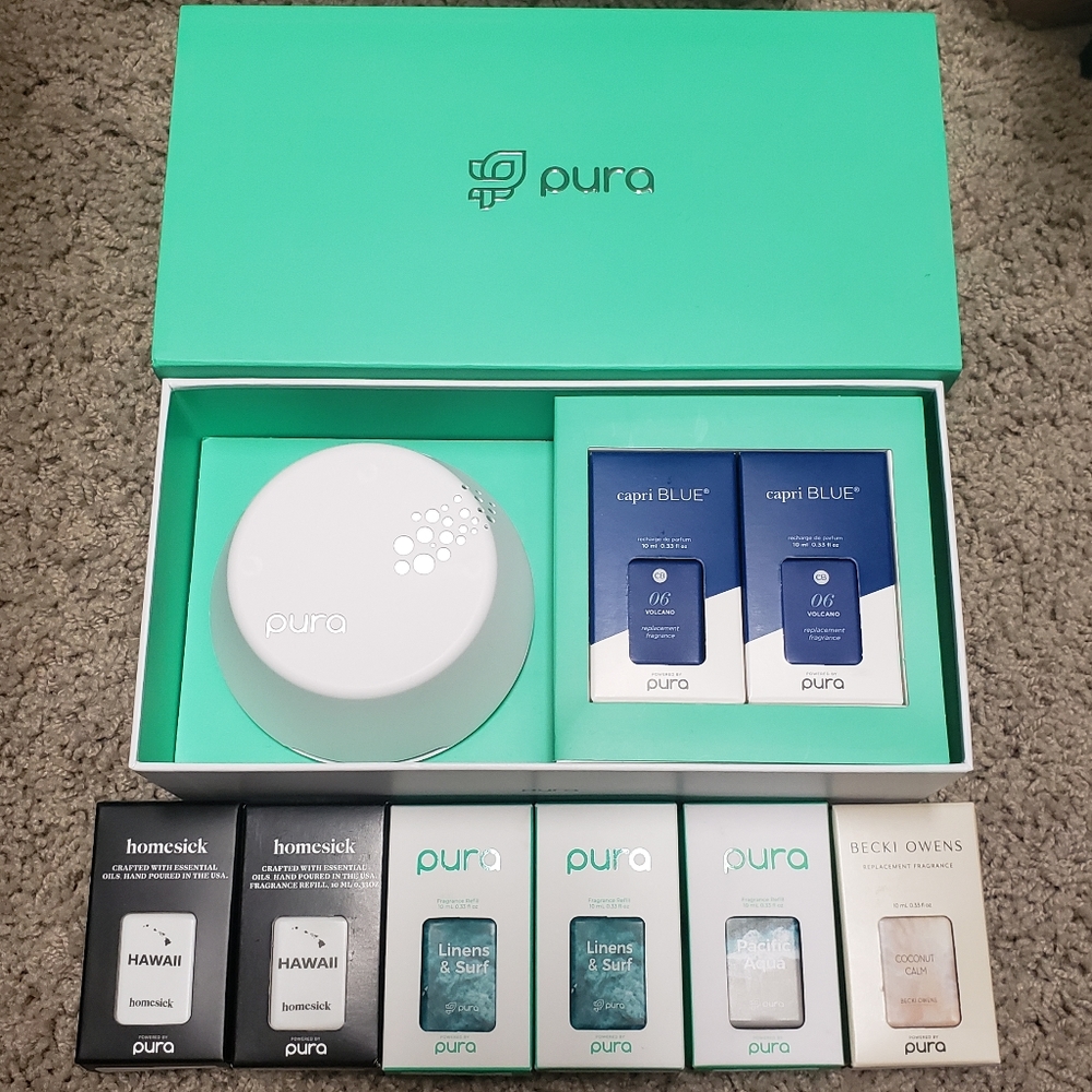✨ Pura Scent Device NIB w/ 8 Scent Refills ✨